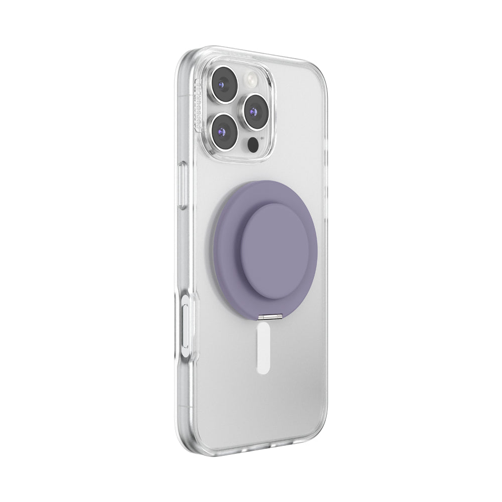 PopSockets MagSafe Kick-Out Grip & Stand| Magnetic Pop-up Phone Grip, Stable Stand, 360° Rotation, for iPhone 17/16/15/14/13/12, Included Adapter Ring for non-MagSafe Phones & Cases - Dusk
