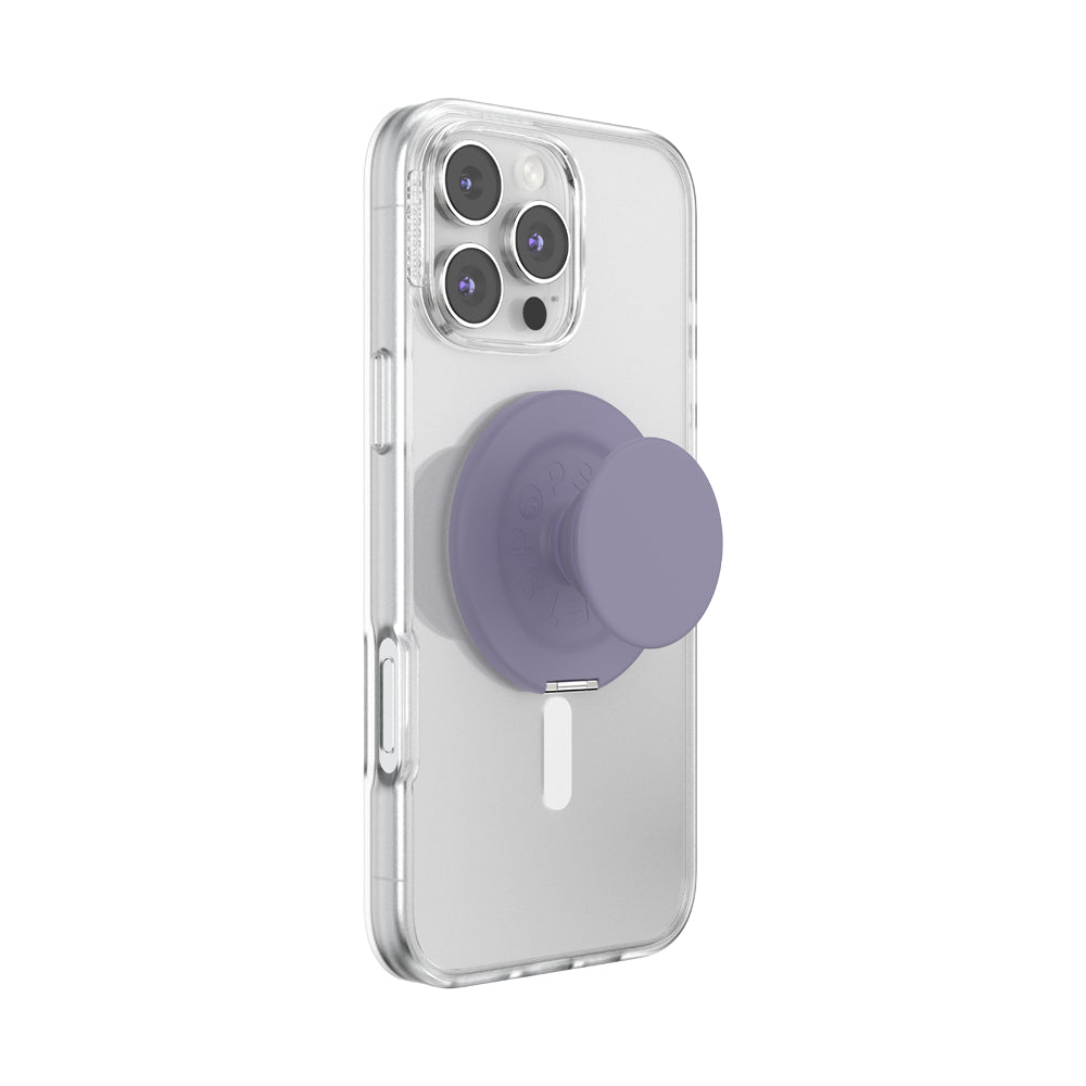 PopSockets MagSafe Kick-Out Grip & Stand| Magnetic Pop-up Phone Grip, Stable Stand, 360° Rotation, for iPhone 17/16/15/14/13/12, Included Adapter Ring for non-MagSafe Phones & Cases - Dusk