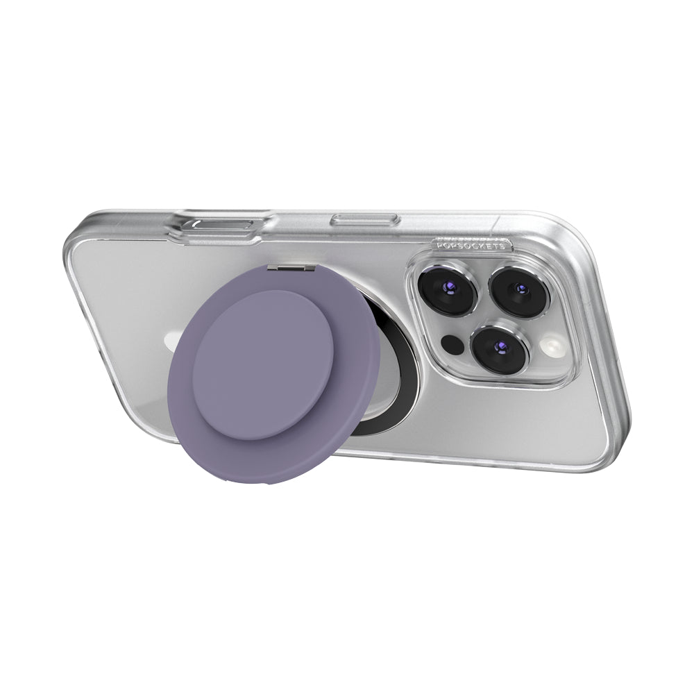 PopSockets MagSafe Kick-Out Grip & Stand| Magnetic Pop-up Phone Grip, Stable Stand, 360° Rotation, for iPhone 17/16/15/14/13/12, Included Adapter Ring for non-MagSafe Phones & Cases - Dusk