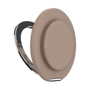 PopSockets MagSafe Kick-Out Grip & Stand| Magnetic Pop-up Phone Grip, Stable Stand, 360° Rotation, for iPhone 17/16/15/14/13/12, Included Adapter Ring for non-MagSafe Phones & Cases - Latte