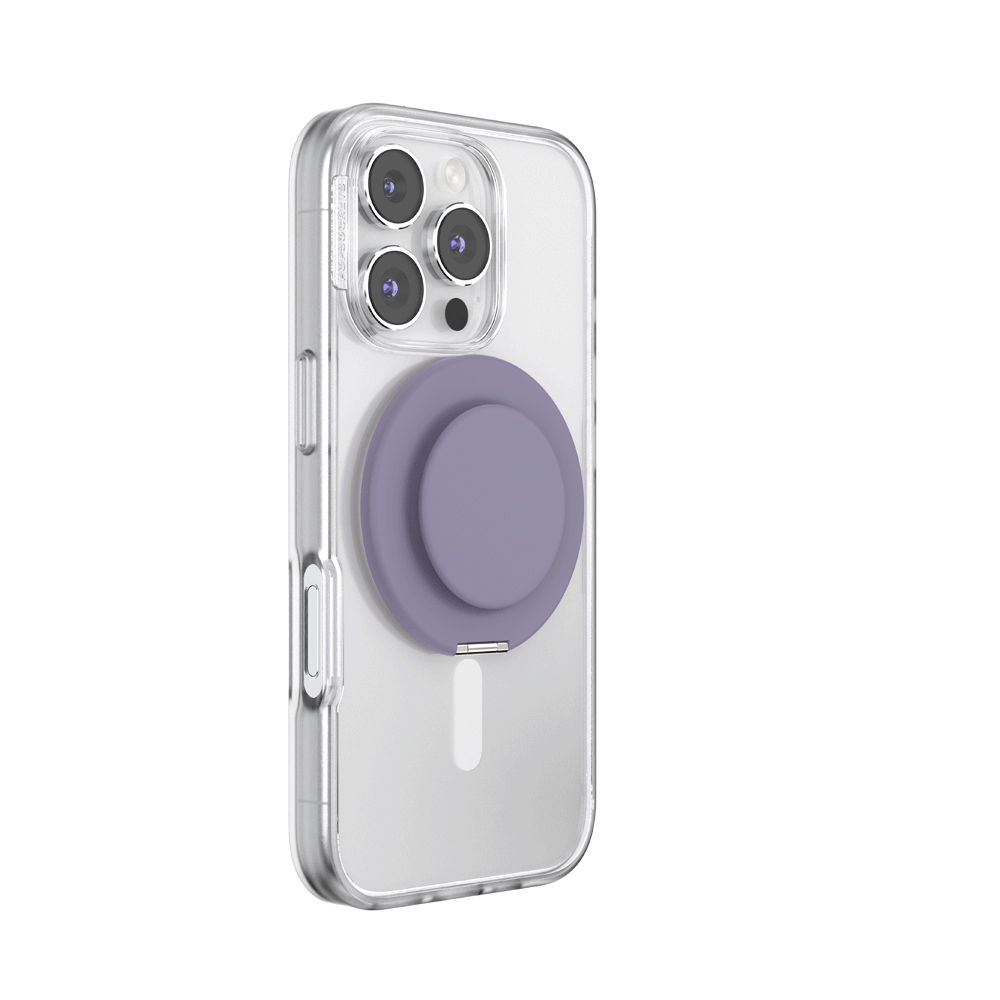 PopSockets MagSafe Kick-Out Grip & Stand| Magnetic Pop-up Phone Grip, Stable Stand, 360° Rotation, for iPhone 17/16/15/14/13/12, Included Adapter Ring for non-MagSafe Phones & Cases - Dusk