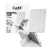 PanzerGlass Protective Case for iPad Air 11" M3/M2 (2025/2024)|Slim Lightweight Drop Proof Y Fold Folio Case, 360° Protection, Landscape/Portrait Mode w/ Pencil Holder - Light Grey