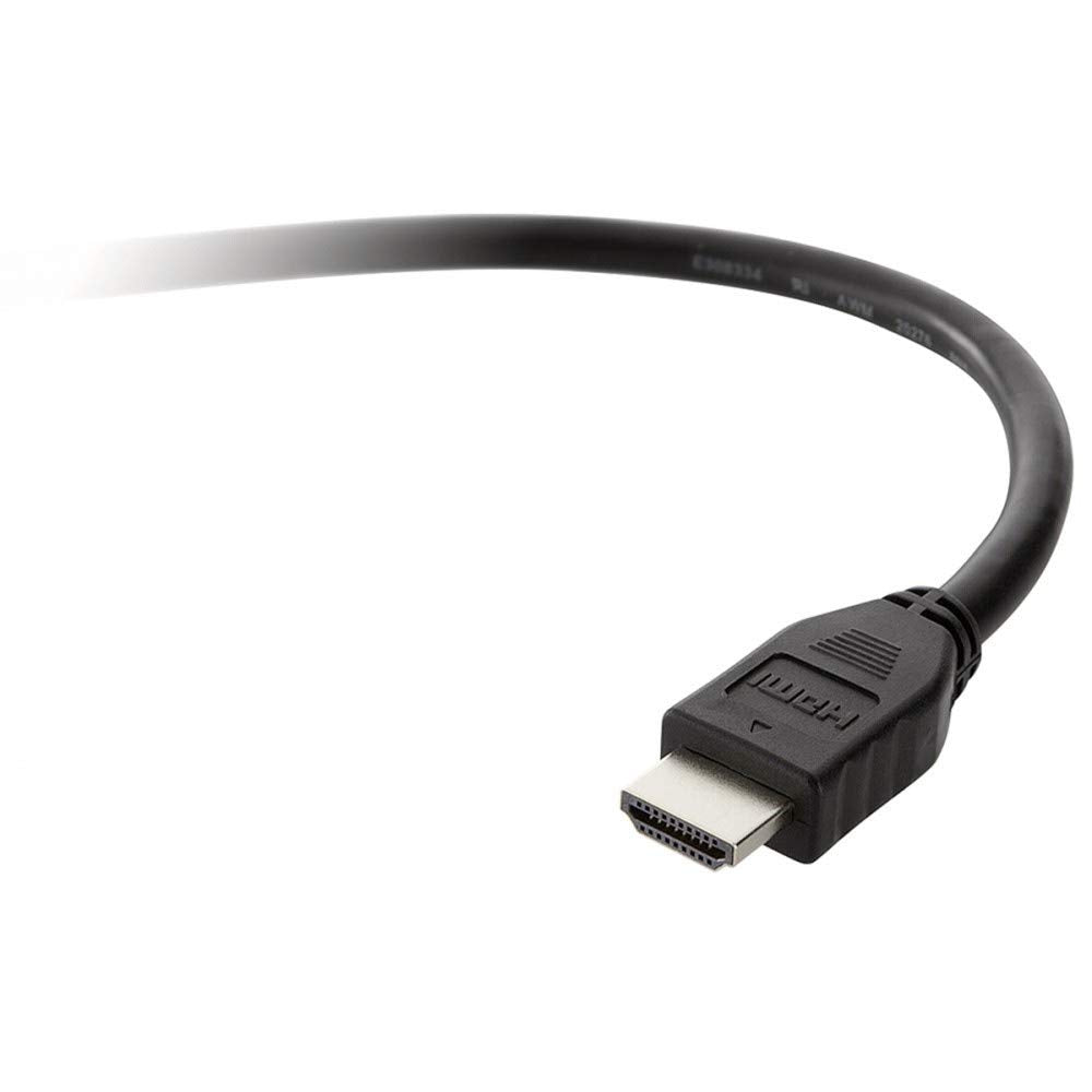 BELKIN Full HD HDMI Cable (3m)| High Definition 4K & 1080p Support, Long Length, Ideal for Streaming, Gaming, Presentation, Home/Office Use, Audio Return Channel - Black