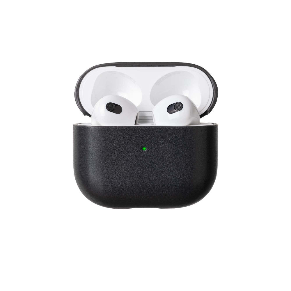جراب جلدي كلاسيكي من ناتيف يونيون لسماعات AirPods 2021، أسود