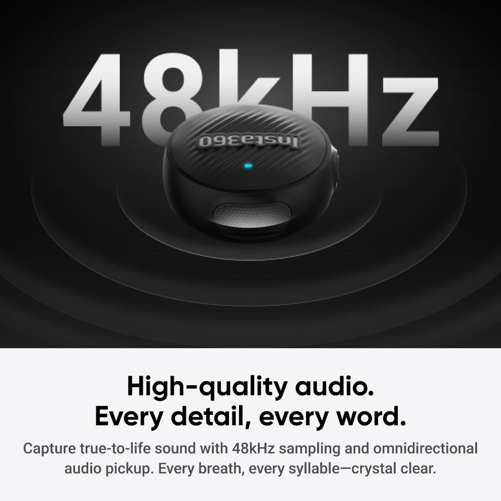 جهاز إرسال ميكروفون Insta360 Air لجهاز X5