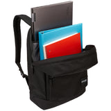 Case Logic Commence Recycled Backpack 24L, Fits Laptop up to 16 Inch, Tablet & School Gear, Padded Back Panel, Water Bottle Pocket, for Students and Professionals, Black