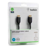 BELKIN Full HD HDMI Cable (5m)| High Definition 4K & 1080p Support, Long Length, Ideal for Streaming, Gaming, Presentation, Home/Office Use, Audio Return Channel - Black
