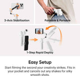 Insta360 Flow 2 Pro Gimbal — AI Tracker Bundle (Refurbished)