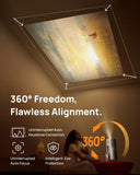 Xgimi MoGo 4 EA Sports Bundle | MoGo 4 LED Portable Projector + 70" Foldable Screen + Power Stand + 4x Filters + FC26 Game Code, 660 ANSI Lumens, Up to 5Hrs Battery Life