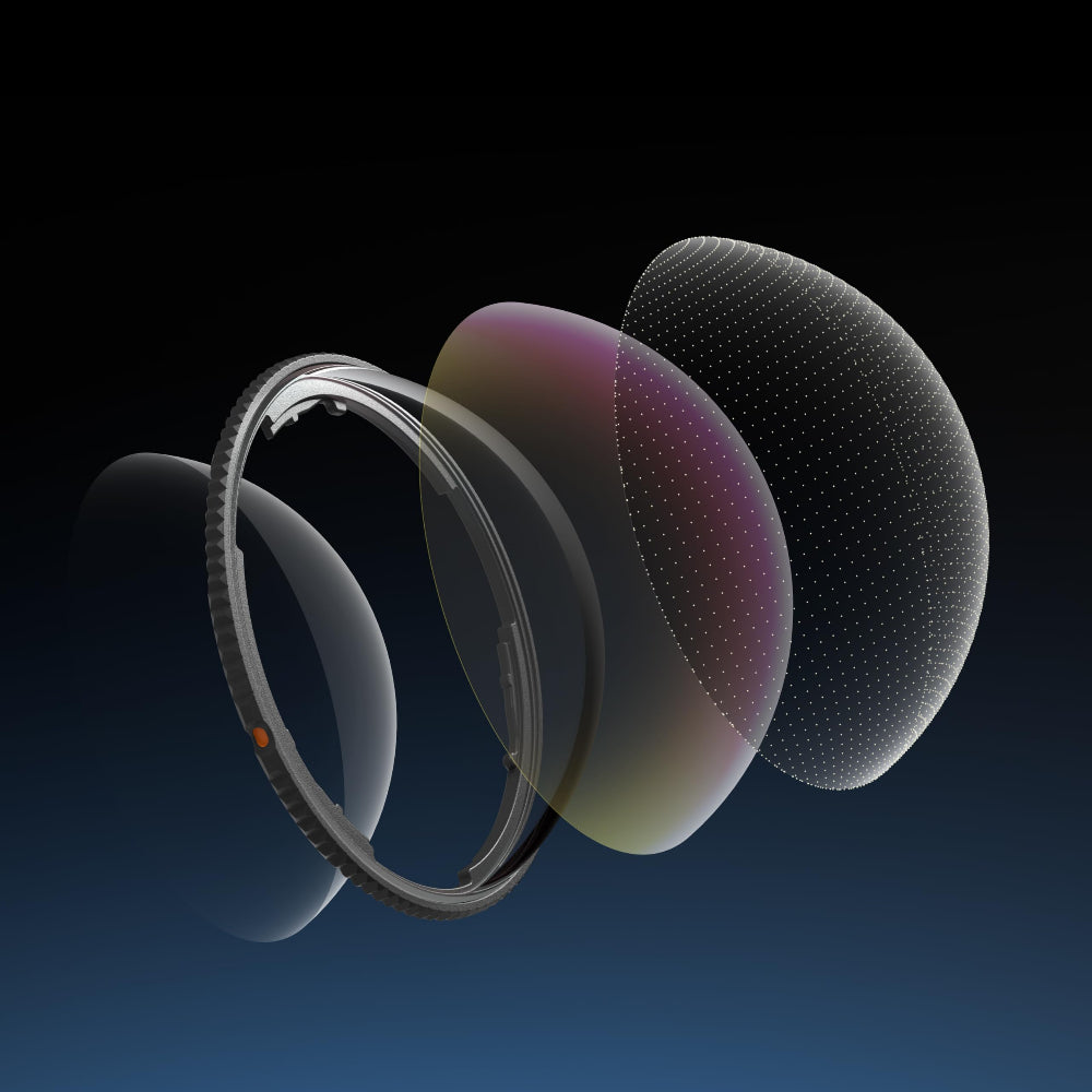 Insta360 X4 Premium Lens Guards| Rugged Tempered Glass Lens Guards, Complete Protection against bumps and scratches, Ultra Clear Images, Removable and Easy-to-apply or Install - Clear