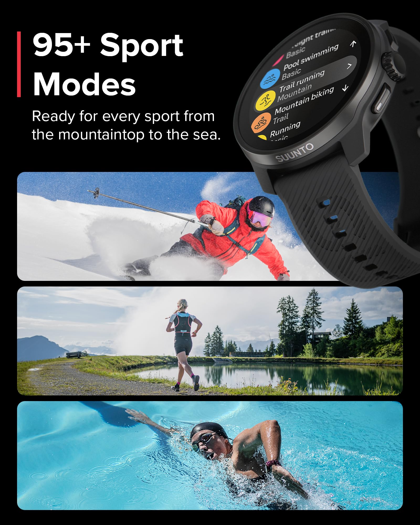 SUUNTO Race S All Black
