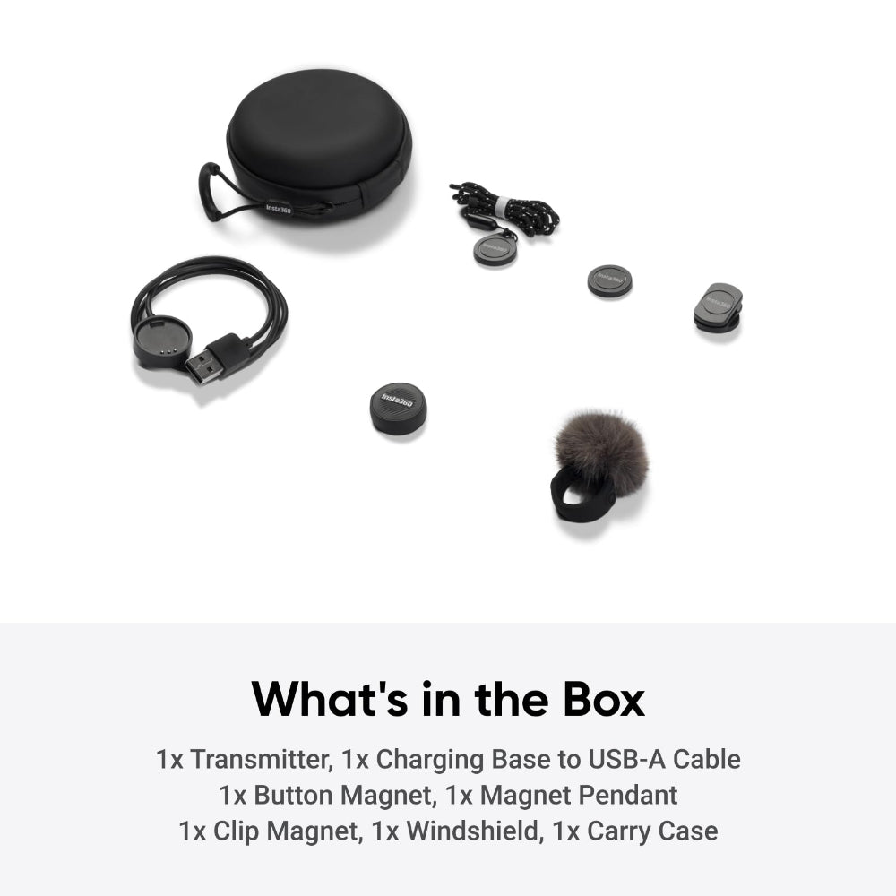 جهاز إرسال ميكروفون Insta360 Air لجهاز X5