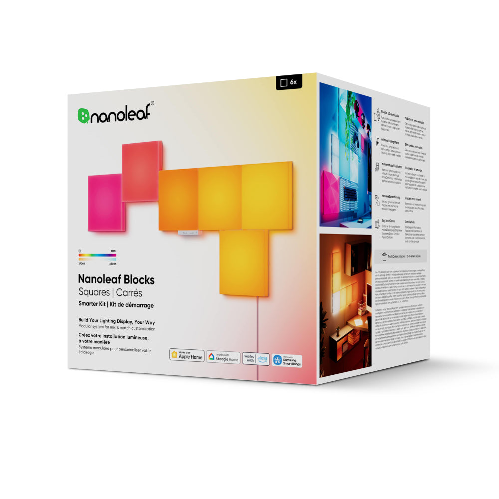 NANOLEAF Blocks Smk Big Squares 6 Pack White