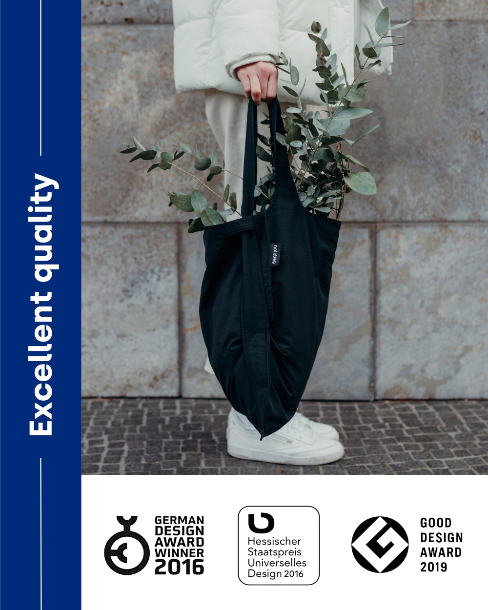 حقيبة نوتاباغ الأصلية متعددة الوظائف - أسود