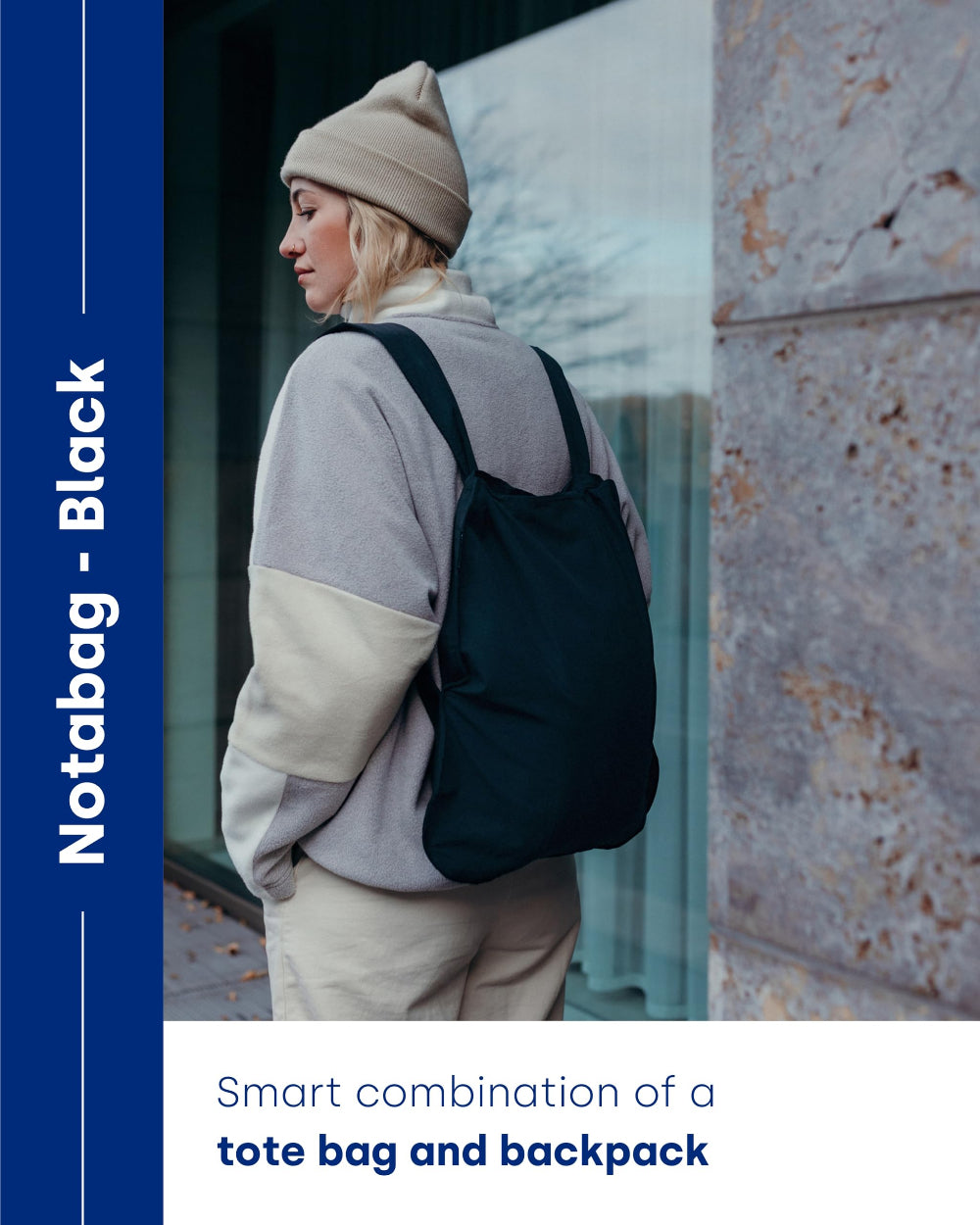 حقيبة نوتاباغ الأصلية متعددة الوظائف - أسود