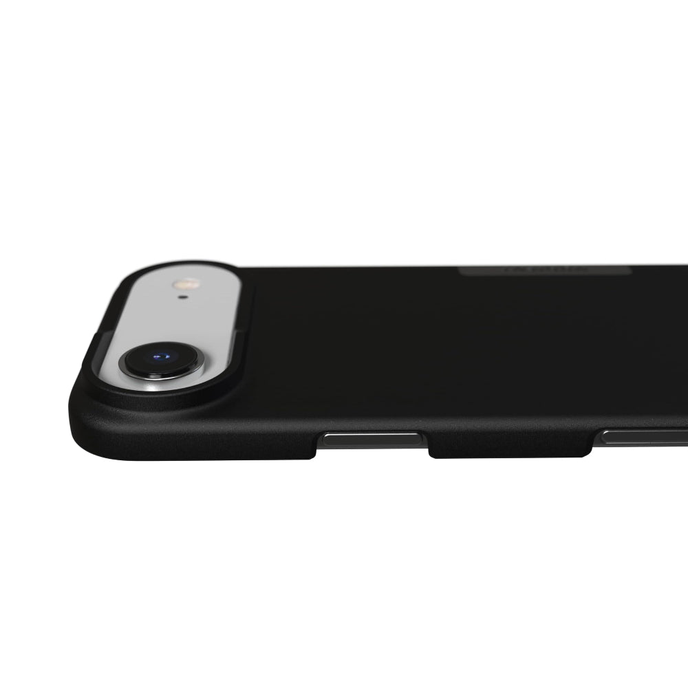 Nudient Thin Case w/MagSafe for Apple iPhone 17 Air 6.6" 2025| Ultra Slim 1mm LightWeight Cover Precision Fit, Anti-Scratch, Eco-Friendly, Matte Finish Grip, Wireless Charging - Ink Black