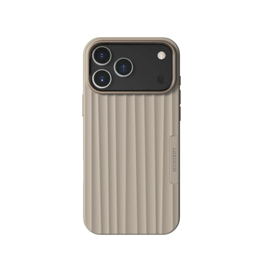 NUDIENT Bold iPhone 17 Pro Max Magsafe كتان بيج