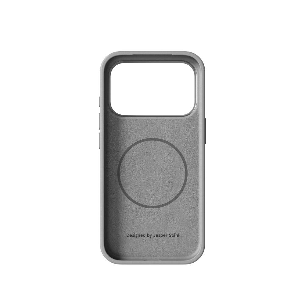 NUDIENT Bold Case for iPhone 18 Pro with MagSafe, Slim Protective Phone Case, 3mm Shock-Absorbing Cover, Raised Camera & Screen Protection, Wireless Charging Compatible, Urban Grey