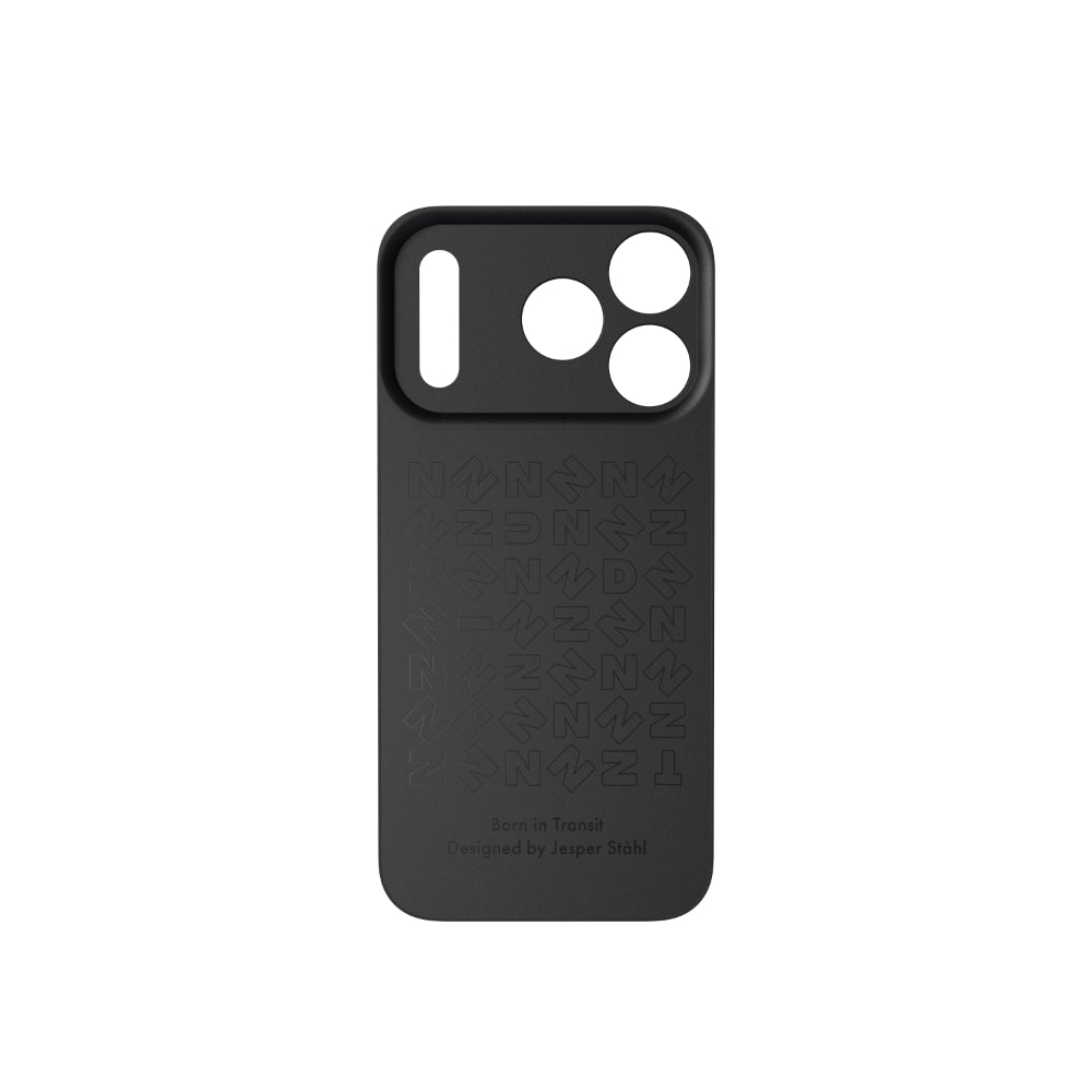 NUDIENT Slice Case for iPhone 18 Pro with MagSafe, Ultra-Thin 1mm Protective Phone Case, Magnetic Wireless Charging Compatible, Raised Camera Protection, Lightweight Polycarbonate Cover, Ink Black