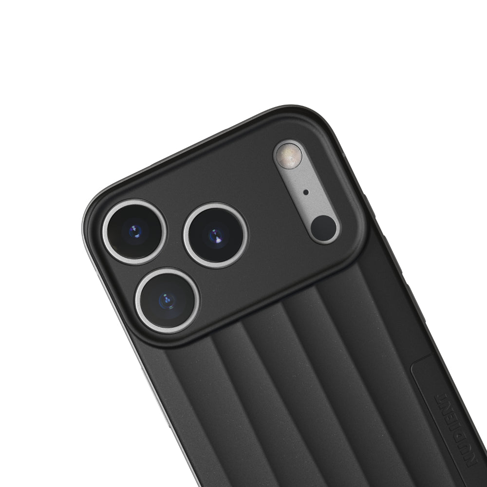 NUDIENT Slice Case for iPhone 18 Pro with MagSafe, Ultra-Thin 1mm Protective Phone Case, Magnetic Wireless Charging Compatible, Raised Camera Protection, Lightweight Polycarbonate Cover, Ink Black