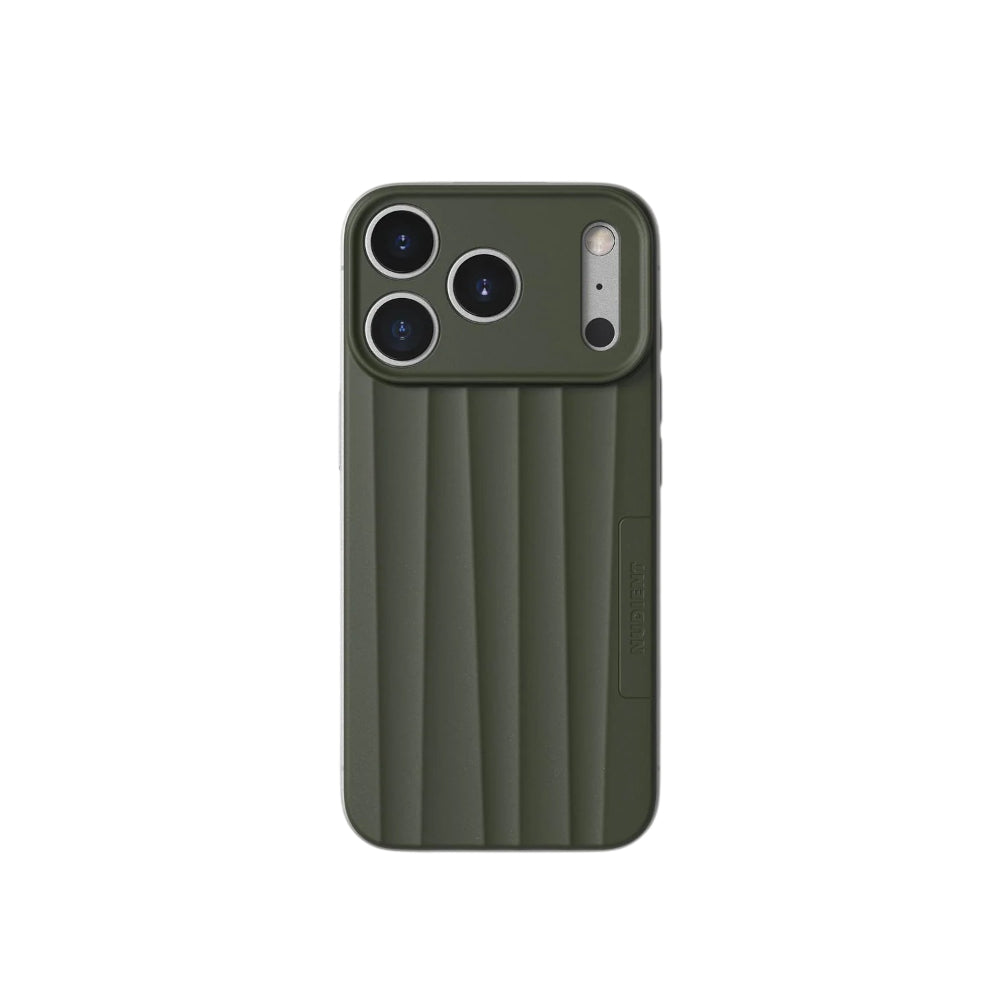 NUDIENT Slice Case for iPhone 18 Pro with MagSafe, Ultra-Thin 1mm Protective Phone Case, Magnetic Wireless Charging Compatible, Raised Camera Protection, Lightweight Polycarbonate Cover, Pine Green