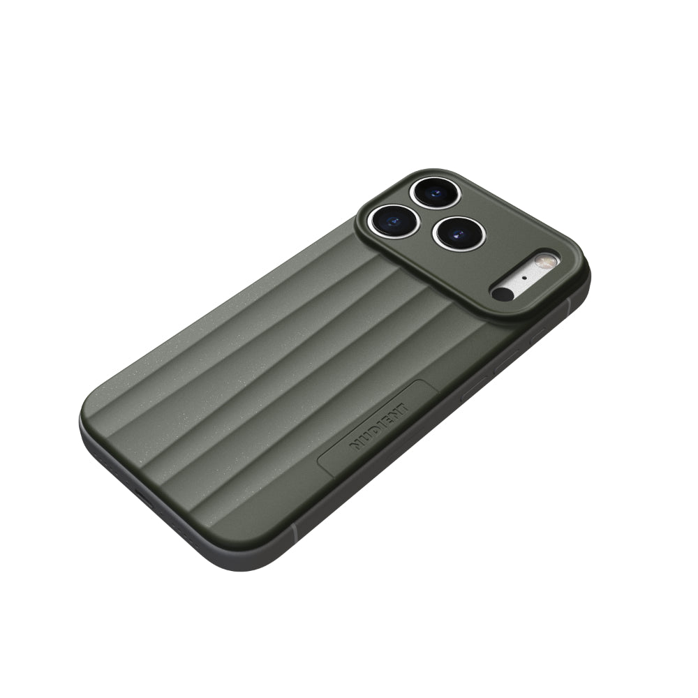 NUDIENT Slice Case for iPhone 18 Pro with MagSafe, Ultra-Thin 1mm Protective Phone Case, Magnetic Wireless Charging Compatible, Raised Camera Protection, Lightweight Polycarbonate Cover, Pine Green