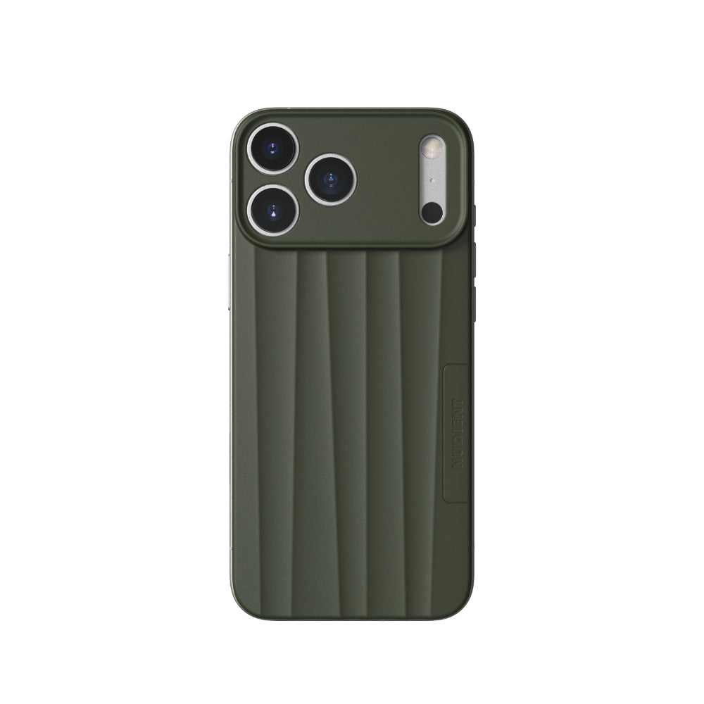 NUDIENT Slice Case for iPhone 18 Pro Max with MagSafe, Ultra-Thin 1mm Protective Phone Case, Magnetic Wireless Charging Compatible, Raised Camera Protection, Lightweight Polycarbonate Cover, Pine Green