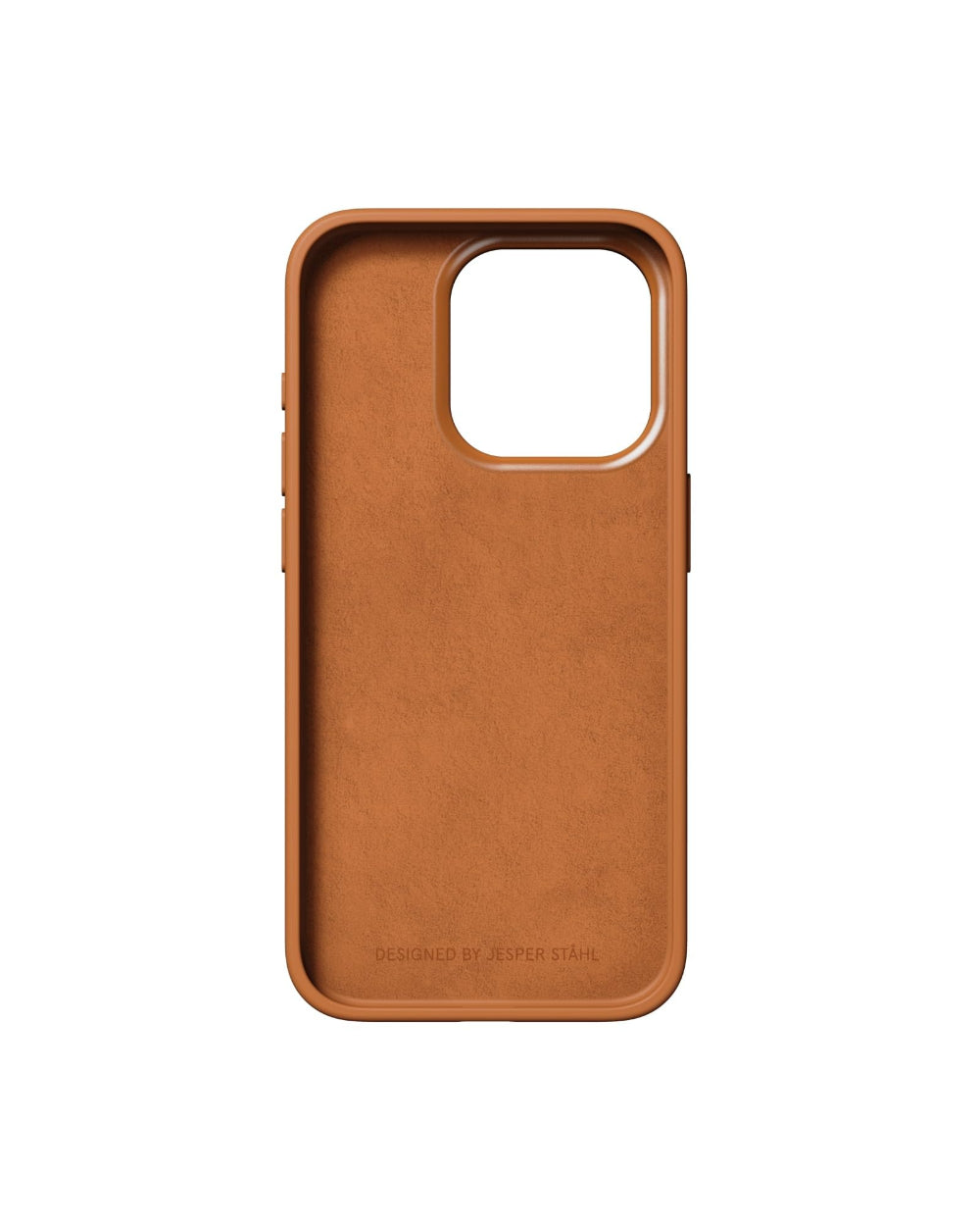 NUDIENT iPhone 15 Pro - Bold Case Charcoal - Tangerine Orange