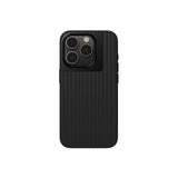 غطاء جريء لهاتف آيفون 15 برو من نودينت - لون فحمي - أسود