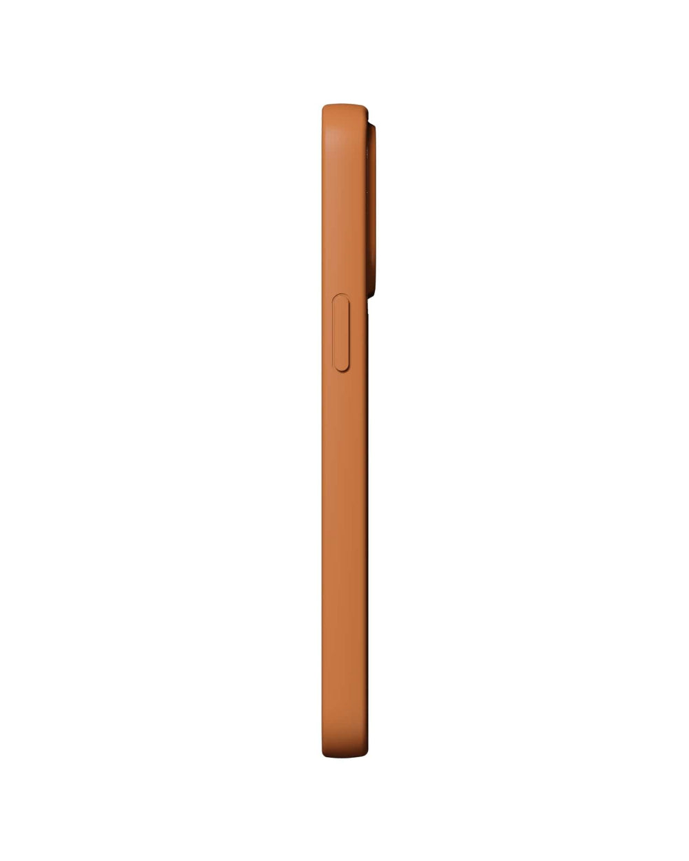 NUDIENT iPhone 15 Pro Max - Bold Case Charcoal - Tangerine Orange