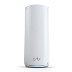 NETGEAR Orbi 770 Series Tri-Band WiFi 7 Mesh Add-on Satellite (RBE770) – Works with Orbi RBE772 and RBE773 – Adds Coverage up to 2,750 sq. ft. - BE11000 802.11be (up to 11Gbps)