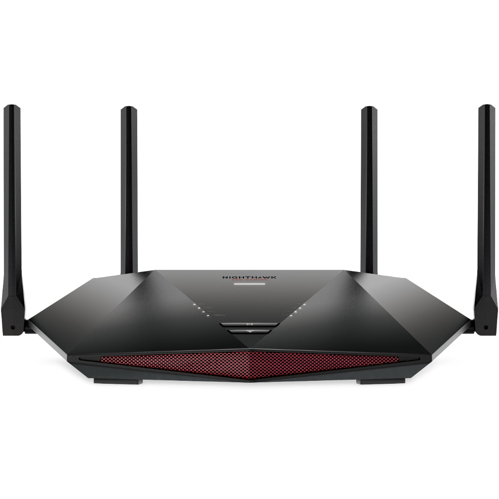 NETGEAR Wifi Router Nighthawk Pro Wifi 6 Dumaos 3.0 Ethernet Usb Ports Black