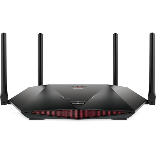 NETGEAR Wifi Router Nighthawk Pro Wifi 6 Dumaos 3.0 Ethernet Usb Ports Black