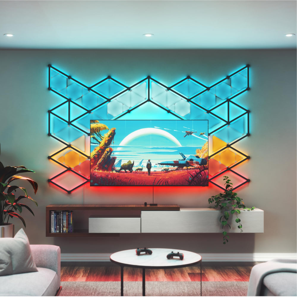 NANOLEAF 4D Tv Screen Mirror Tv Screen Mirror Kit with Camera, Controller, PSU - 12V 24W - 200V-240V - UK/SG