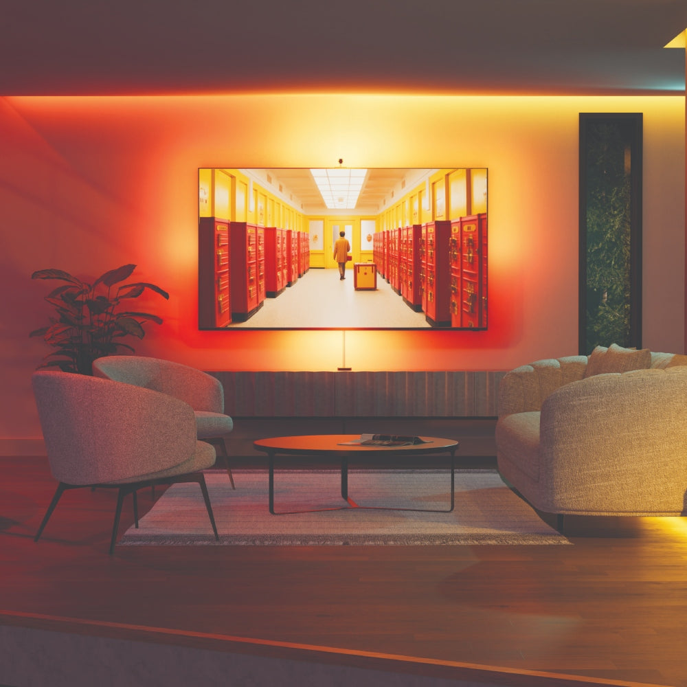 NANOLEAF 4D Tv Screen Mirror with Lightstrip Smk 4 Meters for TVs up to 65 (165cm) - UK