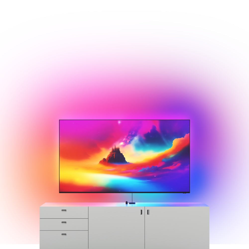 NANOLEAF 4D Tv Screen Mirror with Lightstrip Smk 5.2 Meters for TVs up to 85 (216cm) - UK