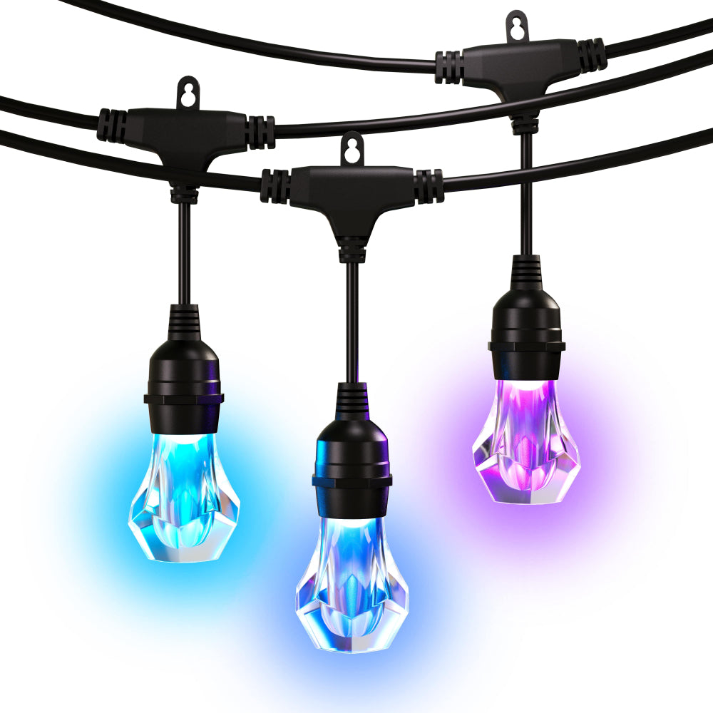 NANOLEAF 1D Outdoor String Lights Starter Kit 30M 40 Bulbs 24W 220-240V Uk