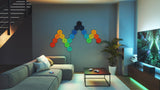 NANOLEAF Shapes Hexagons Ultra Black Expansion Pack - Smart WiFi LED Panel System w/ Music Visualizer - 3 Pack - Black - controller not included