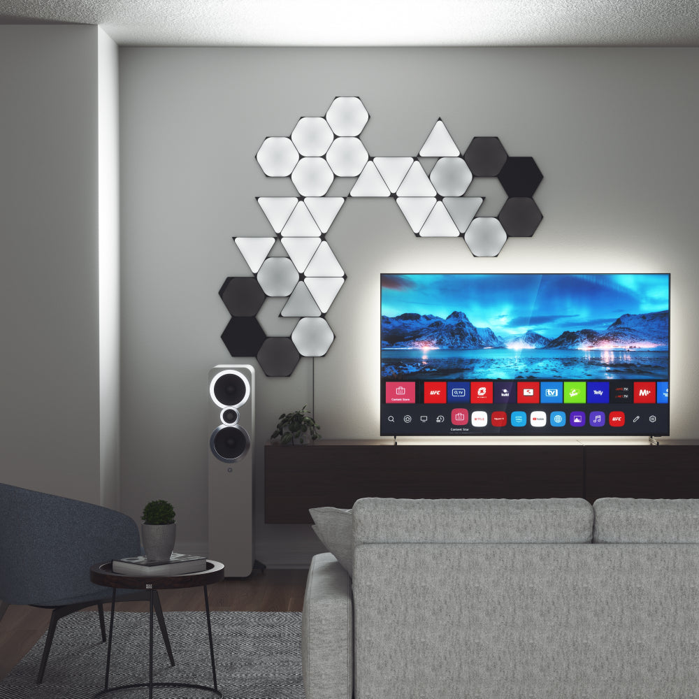 NANOLEAF Shapes Hexagon 9 Panels Starter Kit Limited Edition Ultra Black