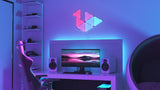 NANOLEAF Shapes Triangles Starter Kit - Smart WiFi LED Panel System w/ Music Visualizer - 4 Pack - White