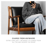 Native Union Anchor USB-C to USB-C Cable 240W| Ultra-Fast Extra-Long 3m/10ft Recycled Charging Cable, Rugged Heavy Duty Design, Adjustable Weighted Knot Design - Cosmos