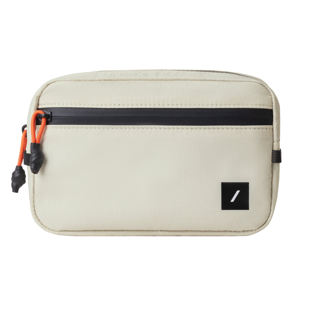 Native Union Active Organizer – Ultralight Tech & EDC Pouch, Water-Resistant Recycled Ripstop Fabric, Quick-Access Pocket, Exterior Loops, Travel & Everyday Carry Organizer - Sandstone