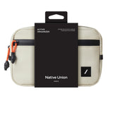 Native Union Active Organizer – Ultralight Tech & EDC Pouch, Water-Resistant Recycled Ripstop Fabric, Quick-Access Pocket, Exterior Loops, Travel & Everyday Carry Organizer - Sandstone