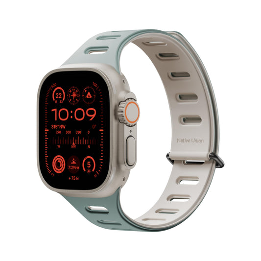 NATIVE UNION Apple Watch Active Magnetic Band 42 44 45 49MM Green Sandstone