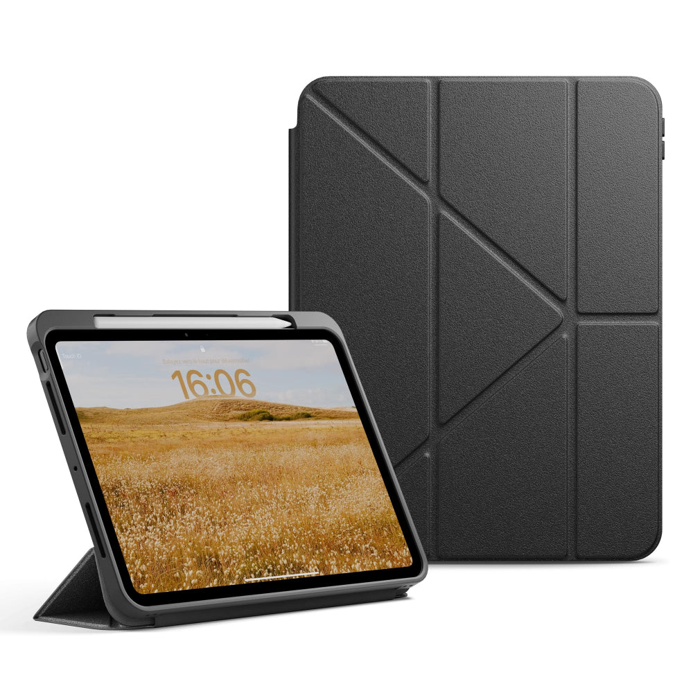Native Union Active Case for iPad A16 / iPad 10th Gen| Protective Folio, 4-in-1 Foldable Viewing Angles, Apple Pencil Compatible, Drop Protection, Black