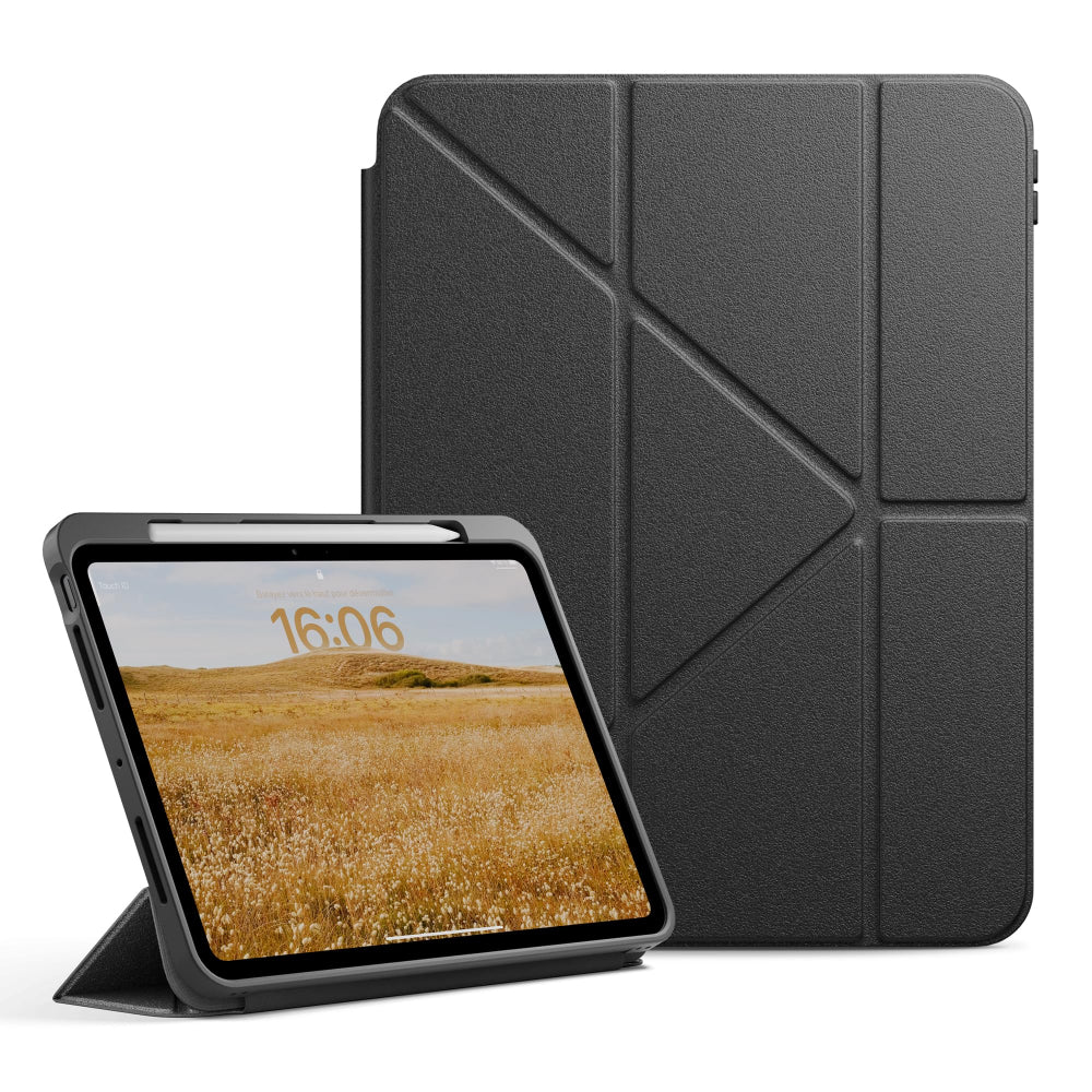 Native Union Active Case for iPad Pro 13" M5/M4| Protective Folio, 4-in-1 Foldable Viewing Angles, Apple Pencil Compatible, Drop Protection, Black