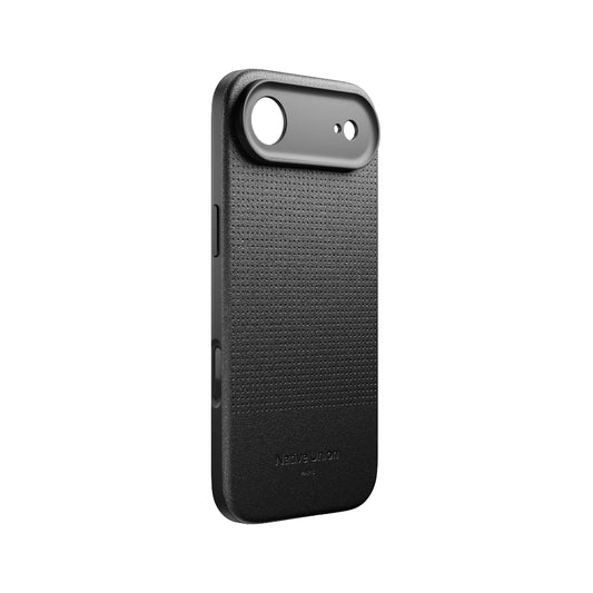 Native Union iPhone 17 Air MagSafe Case ACTIVE 2.0, 10-Ft Drop Protection Premium Leather & TPU Cover Case, Slim & Thin, Raised Camera Bezel, Wireless Charging Compatible, Black