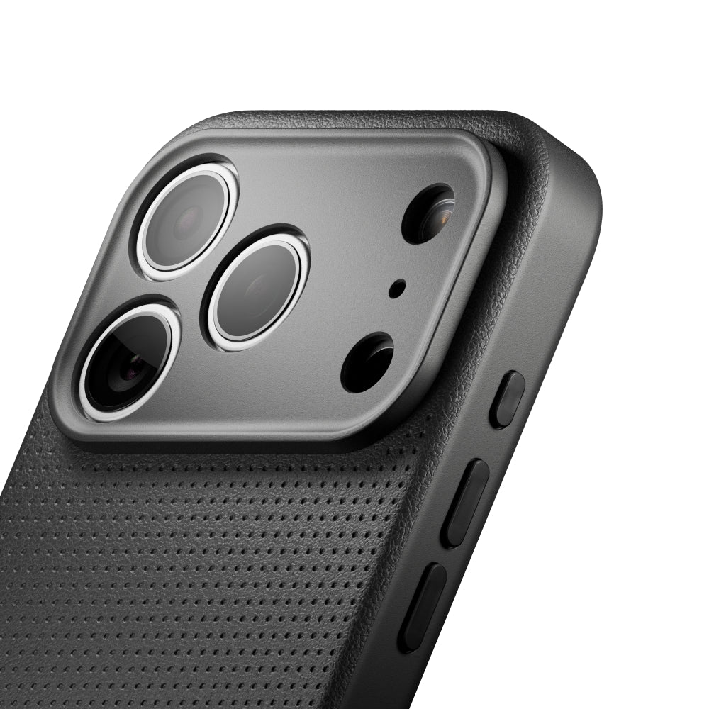 Native Union iPhone 18 Pro MagSafe Case ACTIVE 2.0, 10-Ft Drop Protection Premium Leather & TPU Cover Case, Slim & Thin, Raised Camera Bezel, Wireless Charging Compatible, Black