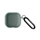 Native Union Active Case for Aipods Gen 4| Matte Silicone w/ Metal Clip for Attachment, Drop & Scratch Protection, Form-Fitting, Sleek and Stylish, Qi Wireless Charging Compatible - Slate Green