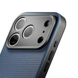 Native Union iPhone 18 Pro MagSafe Case ACTIVE 2.0, 10-Ft Drop Protection Premium Leather & TPU Cover Case, Slim & Thin, Raised Camera Bezel, Wireless Charging Compatible, Navy